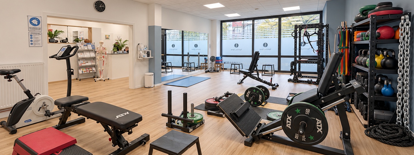 Trainingsraum bei Sporting Spine Regensburg